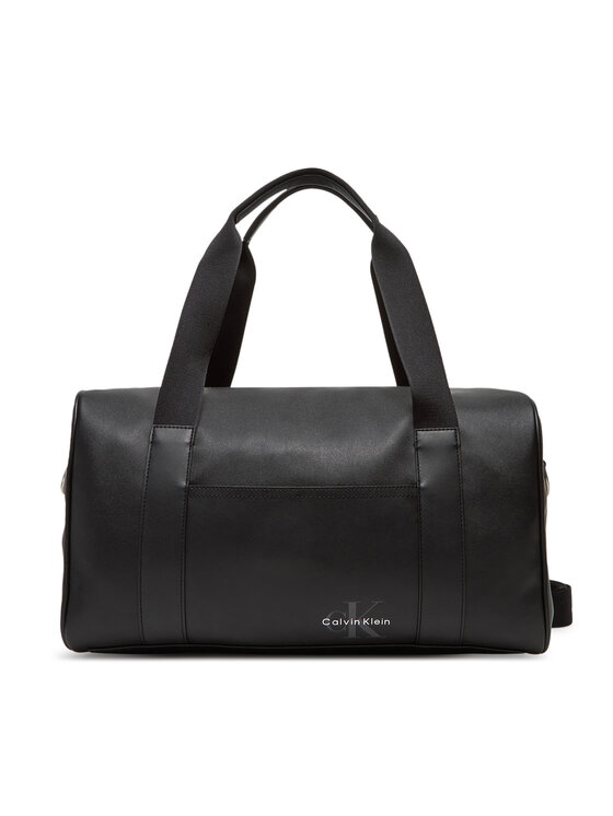 Calvin Klein Pārnēsajamā soma Calvin Klein Mono Logo Duffle 42 LV04G3054G Melns