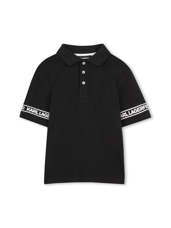 Karl Lagerfeld Kids Karl Lagerfeld Kids Polo Z31099 D Negro Regular Fit