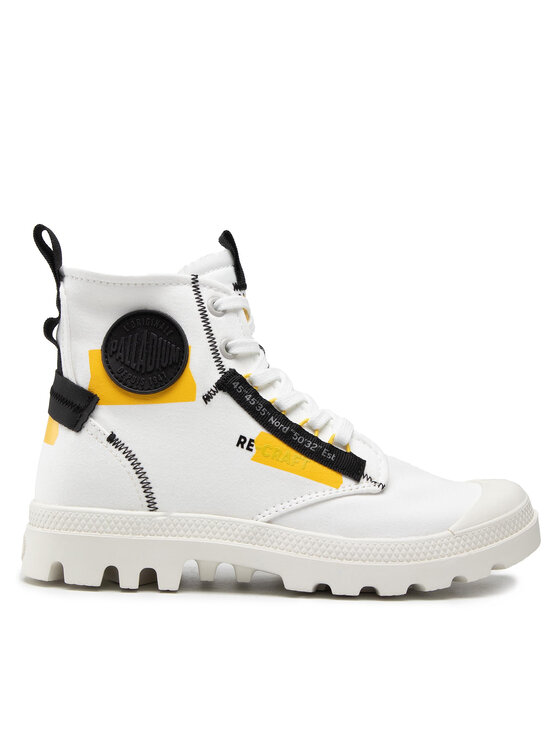 Palladium Pohodni čevlji Palladium Pampa Hi Re-Craft 77220-116-M Bela