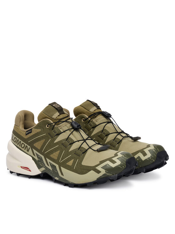 Salomon Взуття для бігу Salomon Speedcross 6 Gore-Tex L47985500 Зелений