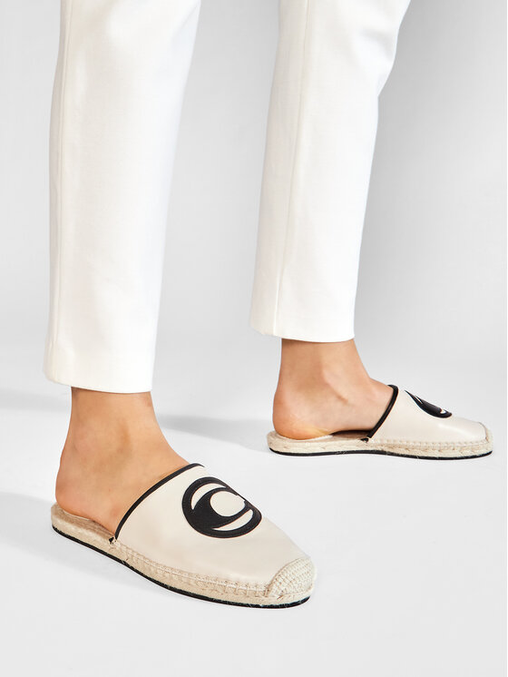 Coach Alpargatas Coach Channing Leather C4337 CHK Blanco