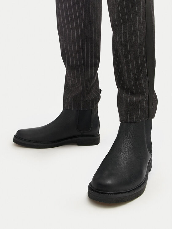 Clarks Kotníková obuv s elastickým prvkem Clarks Clarkdale Easy 26179688 Černá