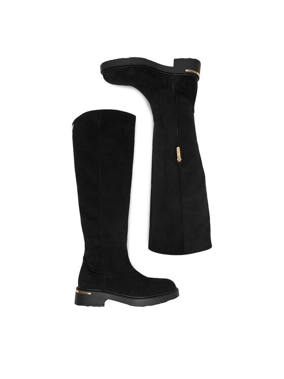 Nine West Ботуши Nine West CEO-LB205652-7B Черен