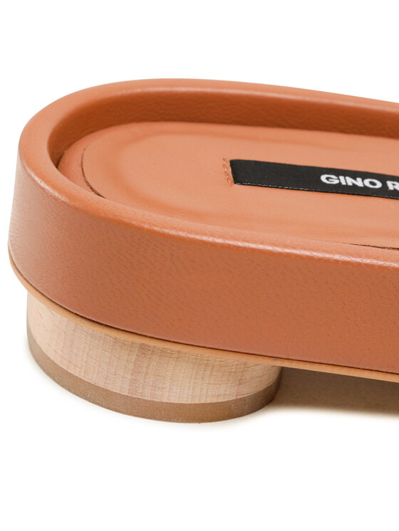 GINO ROSSI Klapki Gino Rossi 22SS17 Brązowy