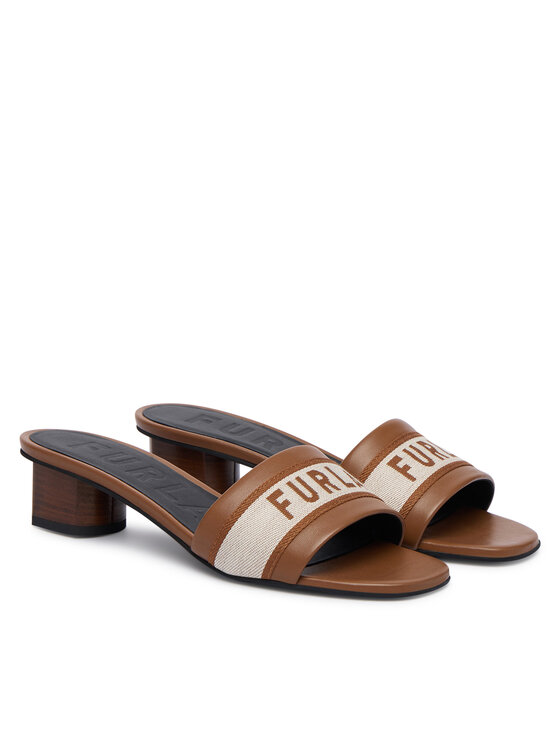 Furla Шльопанці Furla Cilindro YK98CIL BX4520 Коричневий