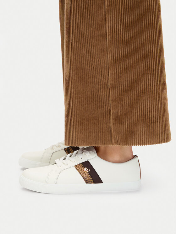 LAUREN RALPH LAUREN Sneakersy LAUREN RALPH LAUREN Janson II 802P15843001 Bílá
