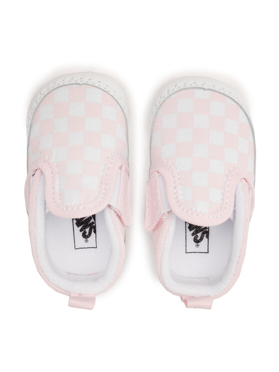 Vans Tenis superge Vans Slip-On V Crib VN0A2XSL04E1 Roza