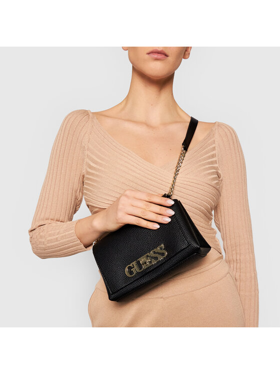 Guess Torebka Guess Uptown Chic (VG) Mini HWVG73 01780 Czarny