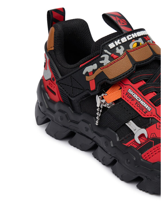 Skechers Zapatillas Skechers Mega-Flex Lite - Tuff Toolz 402130L/RDBK Negro