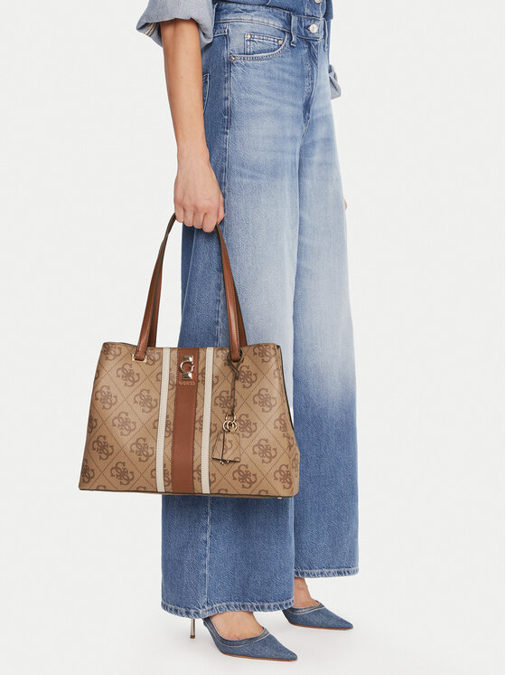 Guess Kabelka Guess Erenia HWSO78 38230 Béžová