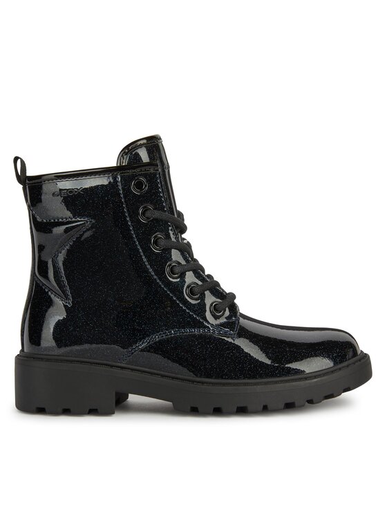 Geox Pohodni čevlji Geox J Casey Girl J9420G 000KC C4021 S Mornarsko modra