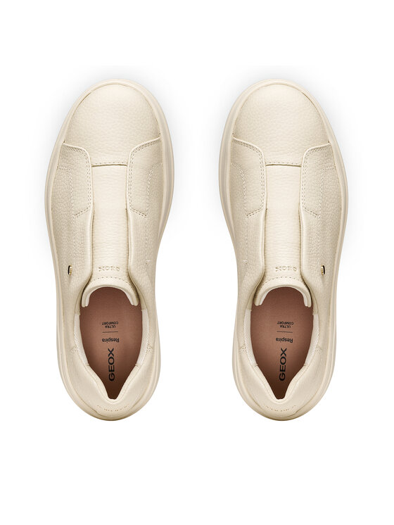 Geox Sneakersy Geox D Spherica Ecub-2 D65WVE 46 C1122 Krémová
