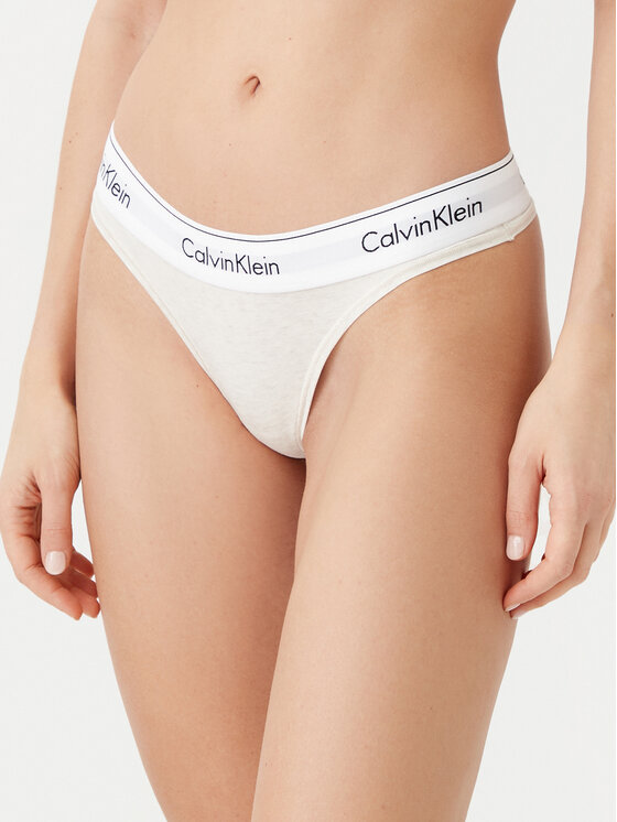 Calvin Klein Underwear Calvin Klein Underwear Perizoma 0000F3786E Beige