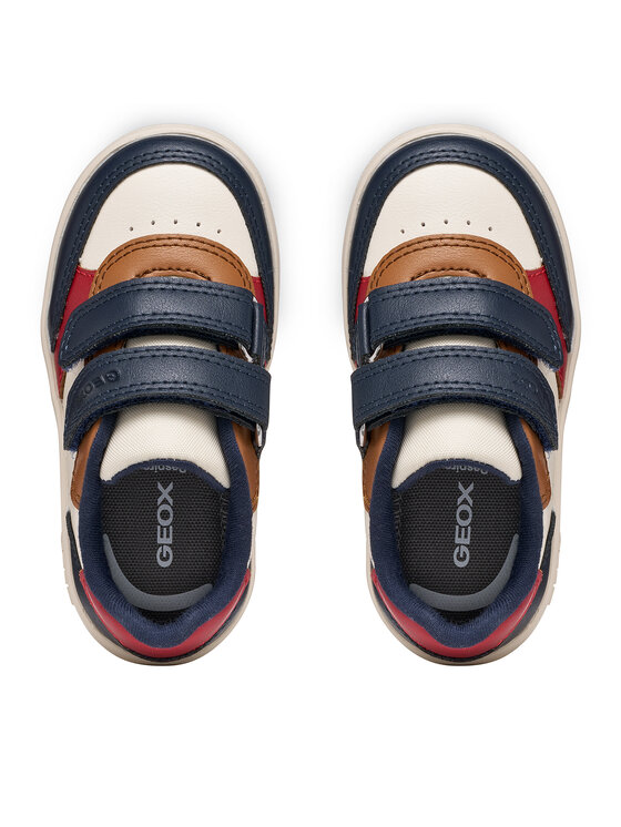 Geox Sneakers Geox B Eclyper Boy B555LA 000BC C1M4B Crem