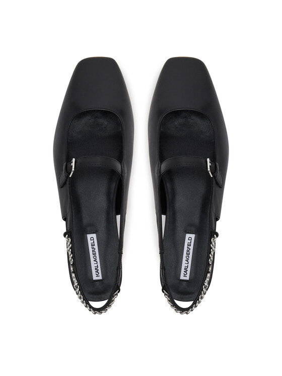 KARL LAGERFELD Балетки KARL LAGERFELD KL40181 Чорний