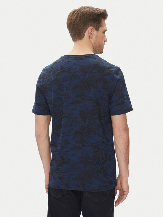 Tommy Hilfiger Tommy Hilfiger T-Shirt Summer MW0MW38933 Σκούρο μπλε Slim Fit