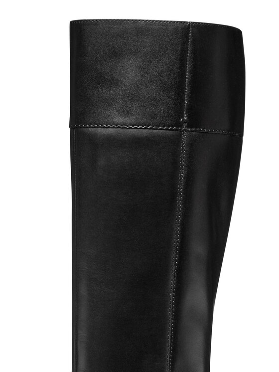 Geox Kozačky ve vojenském stylu Geox D Felicity D56G1B 00043 C9999 Černá