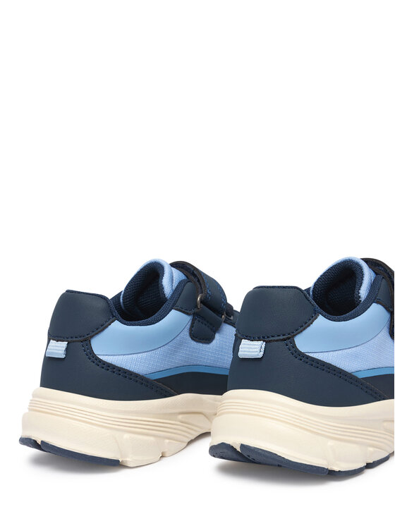 Tommy Hilfiger Αθλητικά Tommy Hilfiger Low Cut Lace-Up/Velcro Sneaker T1X9-35260-1844 M Μπλε