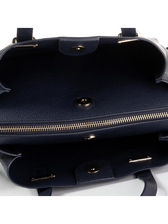 Tommy Hilfiger Τσάντα Tommy Hilfiger Th Core Med Satchel Corp AW0AW07507 Σκούρο μπλε