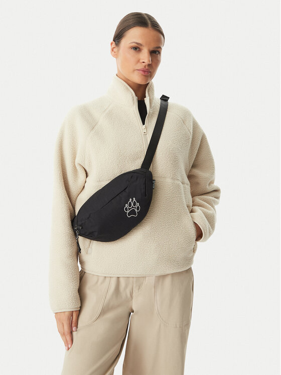 Jack Wolfskin Чанта за кръст﻿ Jack Wolfskin BERKELEY HIPBAG A65979 6000 Черен