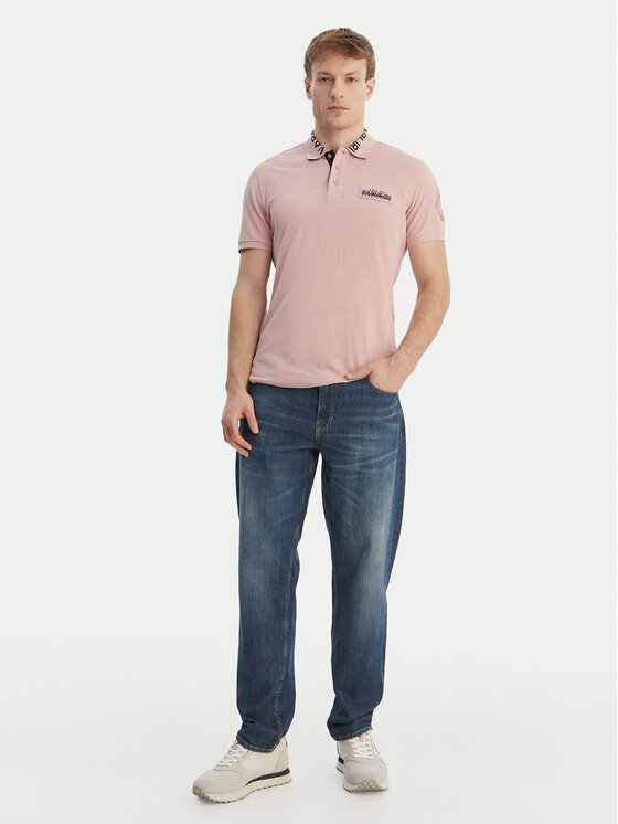 Napapijri Napapijri Polo E-Amundsen NP0A4IN9 Rosa Regular Fit