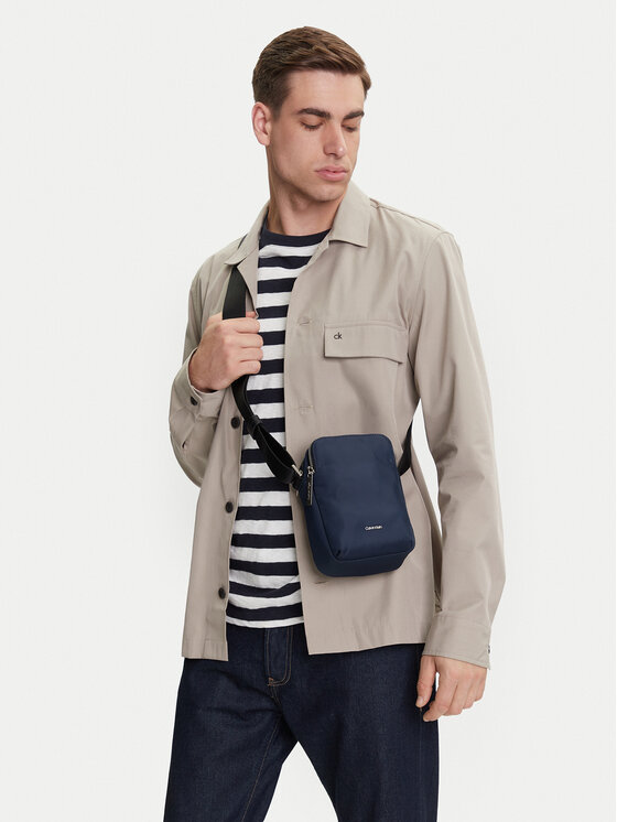 Calvin Klein Bandolera Calvin Klein Business Tech Reporter Xs K50K512888 Azul marino