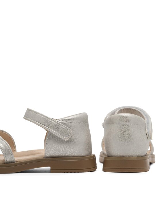 Nelli Blu Sandále Nelli Blu CM220707-1 Strieborná