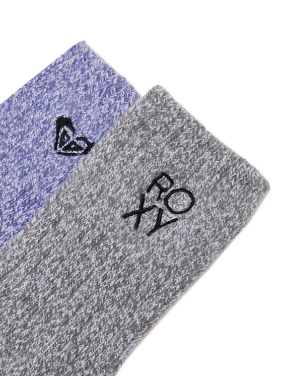 Roxy Довгі шкарпетки Roxy CEO_AS_ROXY_06_W_AW25 (2 PACK) mix Сірий