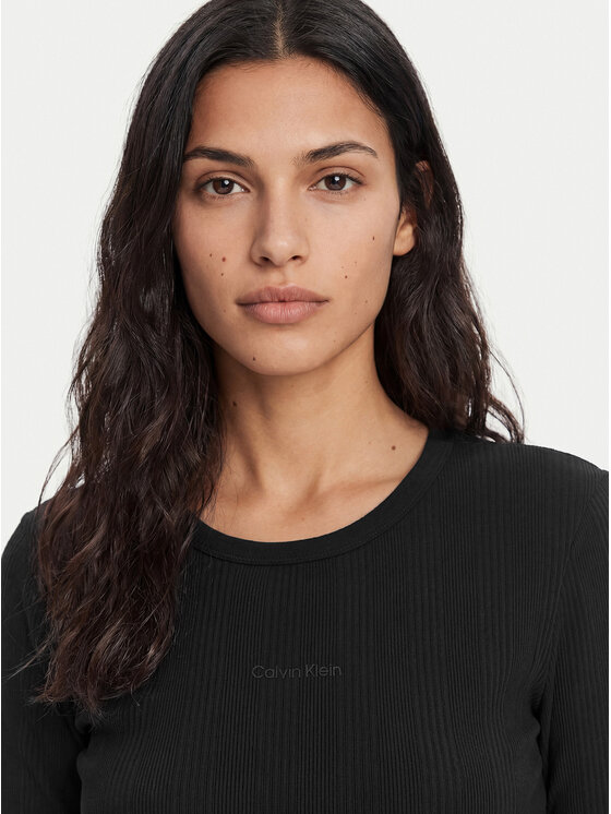 Calvin Klein Calvin Klein Camiseta Varigated LV044F211G Negro Slim Fit