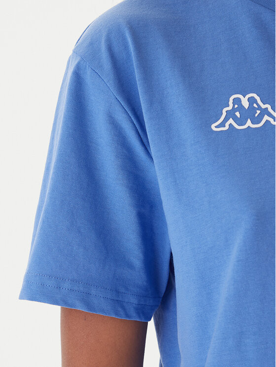 Kappa Kappa Camiseta Frega 351M1KW Turquesa Regular Fit