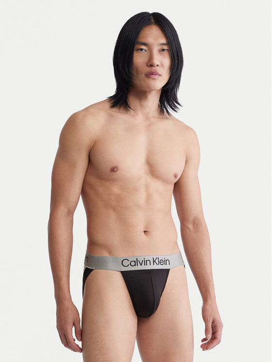 Calvin Klein Underwear Calvin Klein Underwear Komplet spodnjih hlač Jock Strap﻿ LV00NB4121 Črna