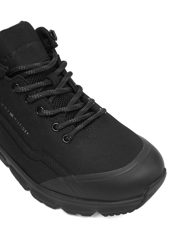 Tommy Hilfiger Sneakersy Tommy Hilfiger Outdoor Runner Low Wpm FM0FM05655 Černá