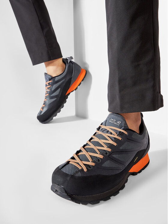 Jack Wolfskin Туристически Jack Wolfskin Scrambler 2 Texapore Low M 4045461 Сив