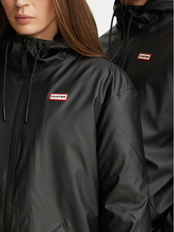 Hunter Hunter Vodootporna jakna HARU0003262 Crna Regular Fit