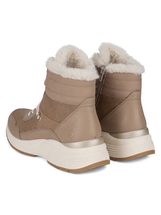 Remonte Botines planos Remonte D6684-20 Beis