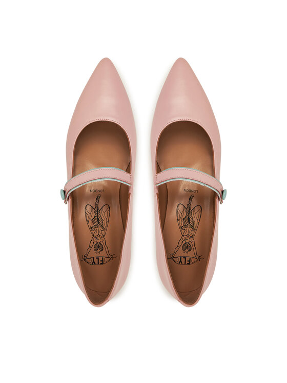 Fly London Туфлі Fly London Sulnfly P145265002 Рожевий