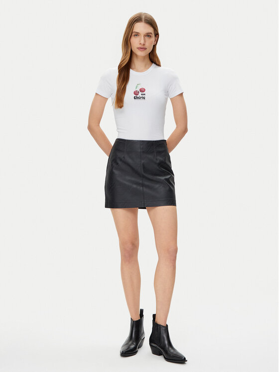 JJXX JJXX Póló Gigi 12277657 Fehér Stretch Fit