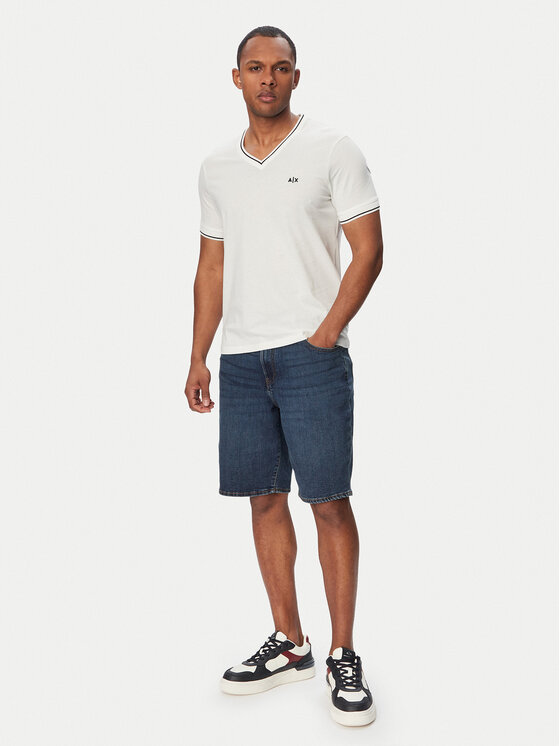 Armani Exchange Armani Exchange Camiseta XM002512 AF10358 U0009 Blanco Regular Fit