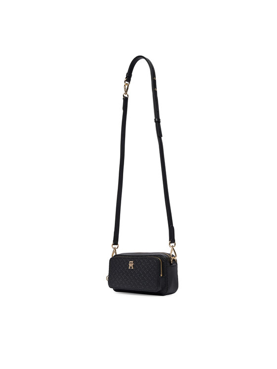 Tommy Hilfiger Borsetta Tommy Hilfiger Th Daily Camera Bag Mono AW0AW18414 Nero