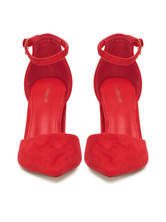 DeeZee Körömcipők DeeZee DF-82616-85-35621 Piros
