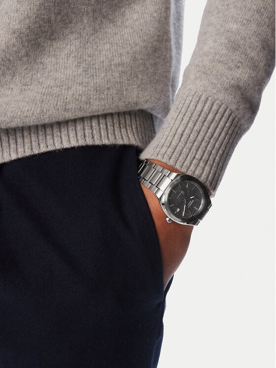 Casio Zegarek Casio Edifice EFK-200CD-1AER Srebrny
