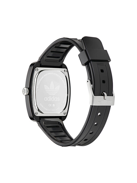 adidas Годинник adidas Retro Wave Two AOSY24531 Чорний