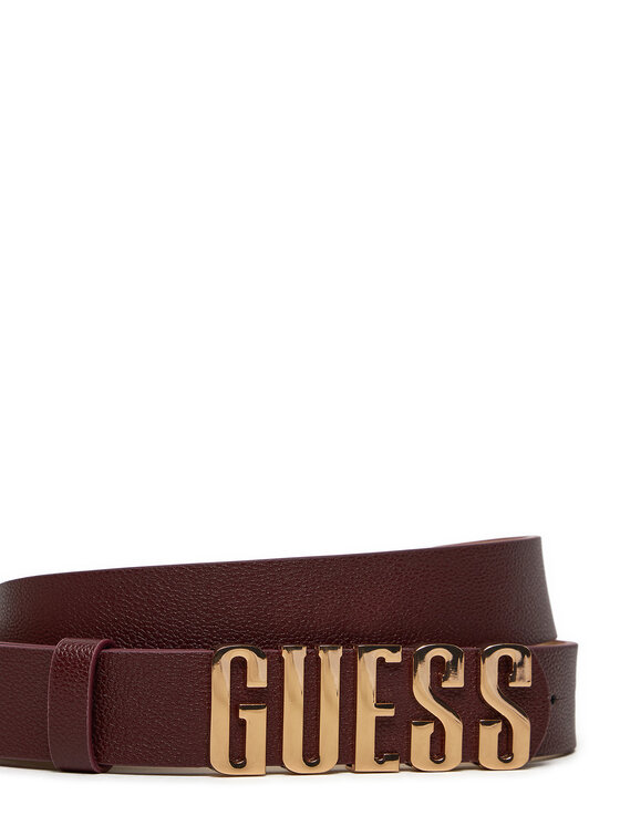Guess Dámsky opasok Guess BW9113 P4235 Bordová
