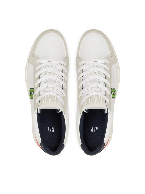 Gap Sneakersy Gap Seattle Ii Ctr GAB002F5SWWHITGP Biela