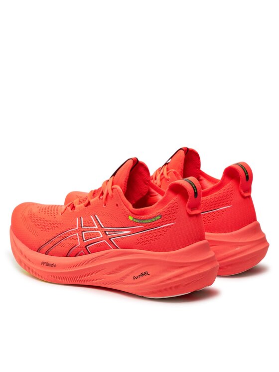 Asics Zapatillas de running Asics Gel-Nimbus 26 1011B794 Rojo