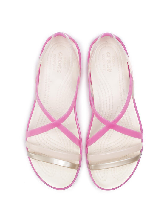 Crocs Basutės Crocs Isabella Strappy Sandal W 204915 Rožinė
