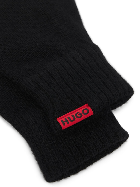 HUGO Set mănuși și căciulă HUGO Xanti 50572144 Negru