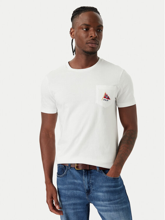 Polo Ralph Lauren Polo Ralph Lauren Camiseta 710B21952001 Blanco Regular Fit