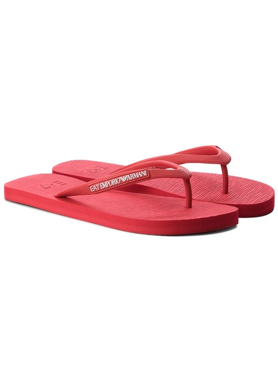 EA7 Emporio Armani Flip flop EA7 Emporio Armani Flip Flop Sea World Core U XCQ002 XCC08 A134 Roșu