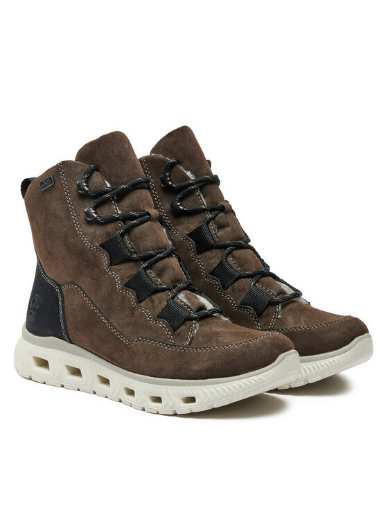 Rieker Botines planos Rieker M6012-25 Marrón
